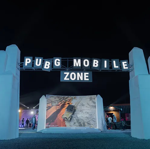 Entrance of LIWA Village PUBG Mobile Zone created by LIDOMA.